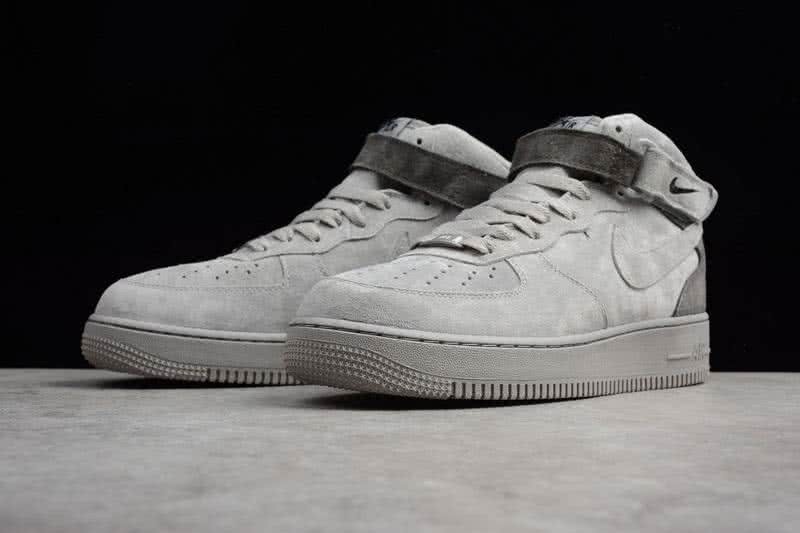 Reigning Champ x Nike Air Force 1 Mid 07 Shoes Grey Men/Women 2