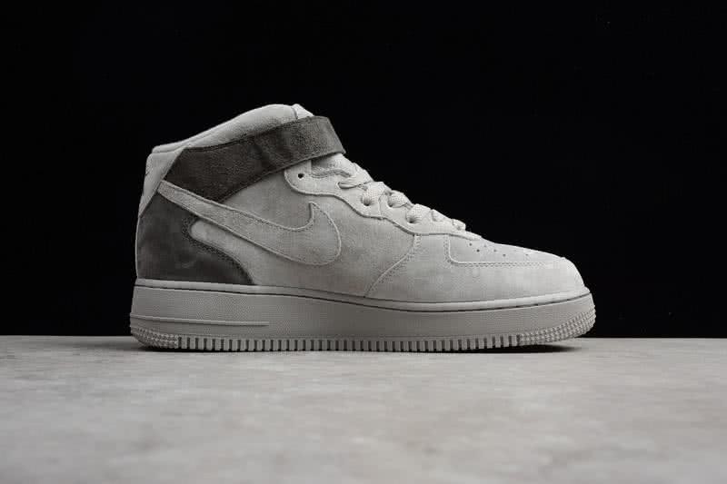 Reigning Champ x Nike Air Force 1 Mid 07 Shoes Grey Men/Women 3