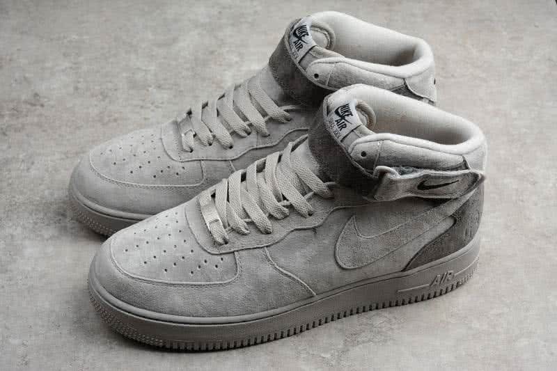 Reigning Champ x Nike Air Force 1 Mid 07 Shoes Grey Men/Women 7