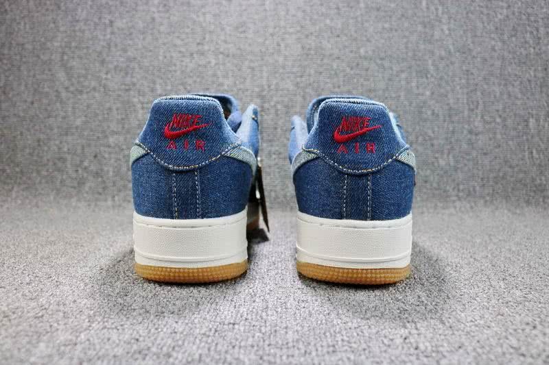 Nike Air Force 1×RETRO LEVIS Shoes Blue Men/Women 3