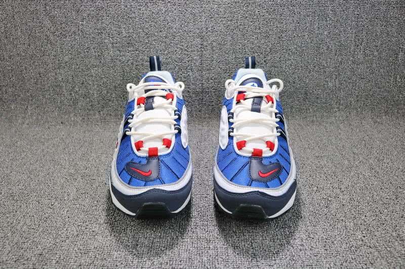 Nike Air Max 98 Gundam Men Women White Blue Shoes 4