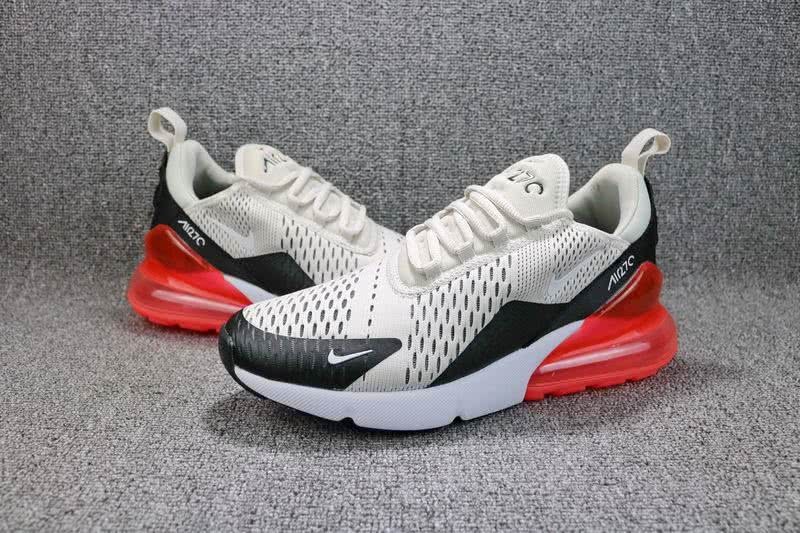 Nike Air Max 270 Men White Black Shoes 2