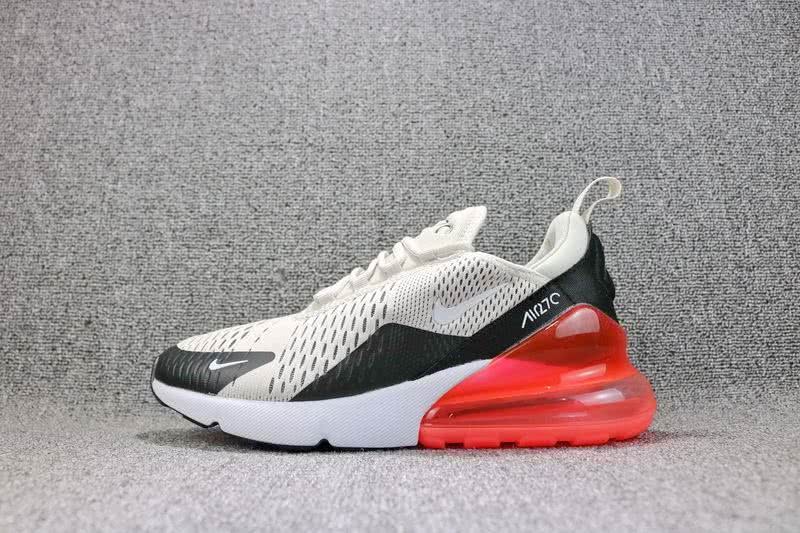 Nike Air Max 270 Men White Black Shoes 8