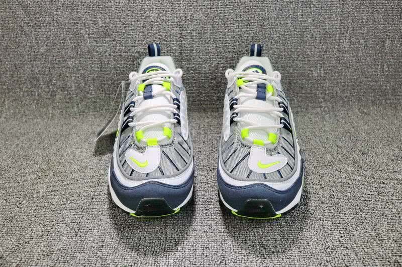 Nike Max 98 Men White Blue Shoes 4