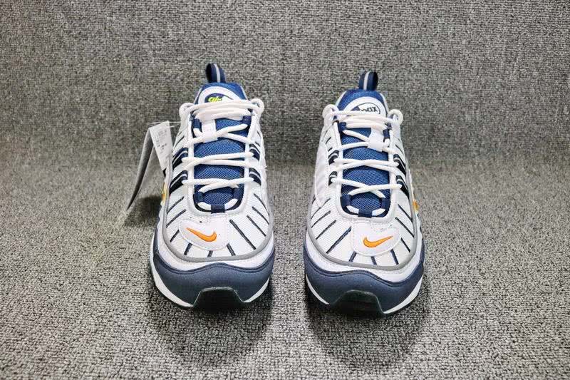 Nike Max 98 Men White Blue Shoes 4