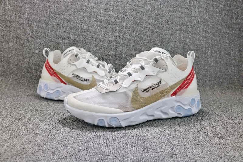 Air Max Undercover x Nike Upcoming React Element 87  White Shoes Men Women 2