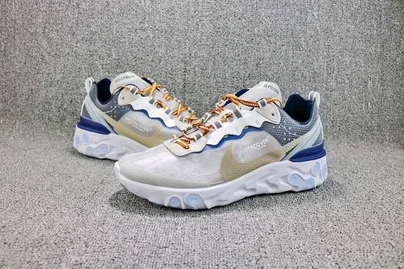 Air Max Undercover x Nike Upcoming React Element 87 Yellow White Shoes Men Women 2