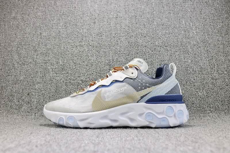 Air Max Undercover x Nike Upcoming React Element 87 Yellow White Shoes Men Women 8