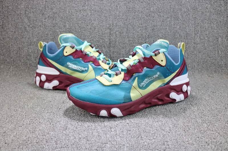 Air Max Undercover x Nike Upcoming React Element 87 Red Blue Shoes Men Women 2