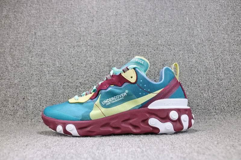 Air Max Undercover x Nike Upcoming React Element 87 Red Blue Shoes Men Women 8