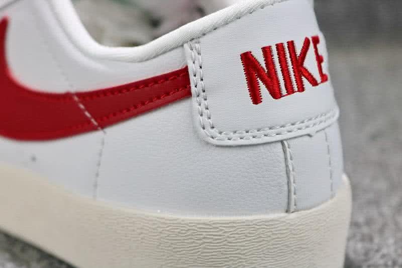 Nike  Blazer Low  LE Sneakers White Red Men Women 6
