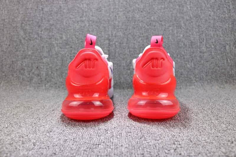 Nike Air Max 270 Women Orange White Shoes 3