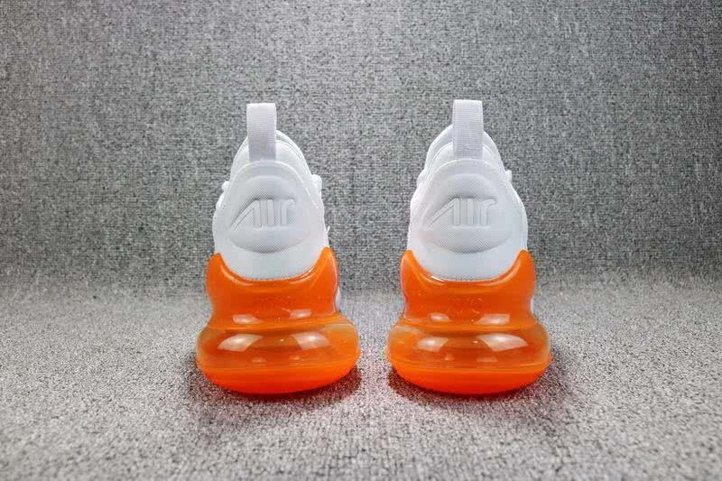 Nike Air Max 270 Women Men Orange White Shoes 3