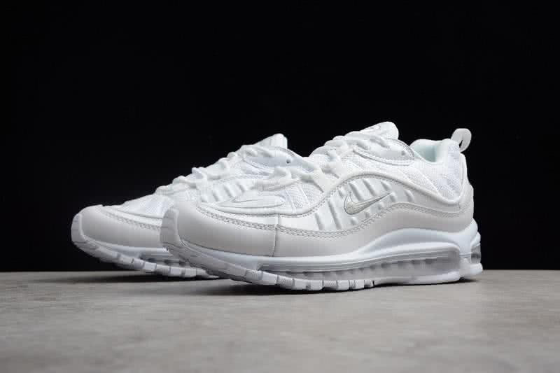 Nike Air Max 98 Men Women White Shoes 4