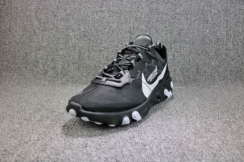 Air Max Undercover x Nike Upcoming React Element 87 Black White Shoes Men Women 6