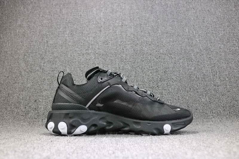 Air Max Undercover x Nike Upcoming React Element 87 Black White Shoes Men Women 7