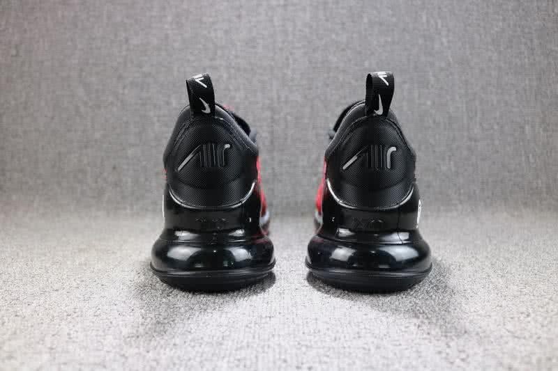 A Bathing APE x Nike Air Max 270 Men Black Red Shoes 3