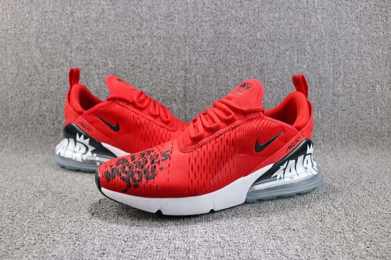 Nike Air Max 270 Men Red Shoes 2