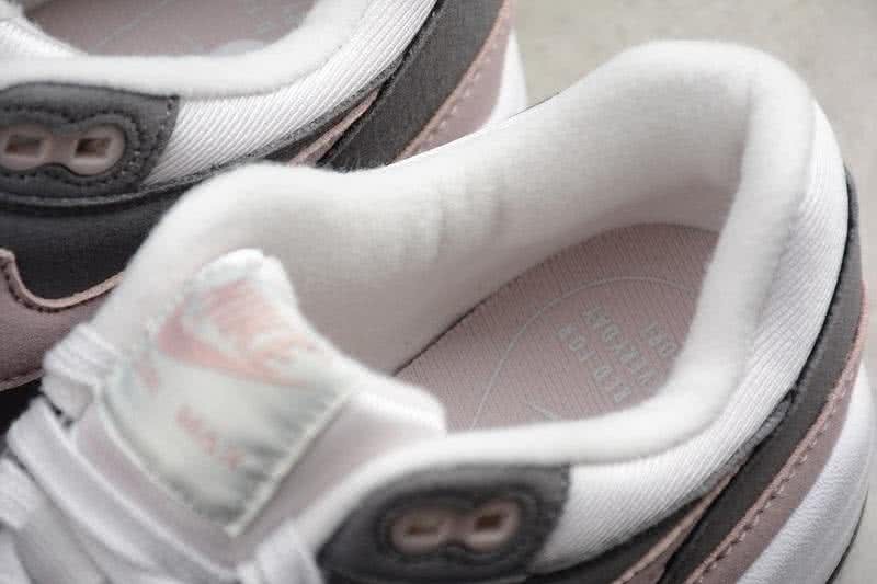 Nike Air Max 1 Pink White Black Shoes Women 4