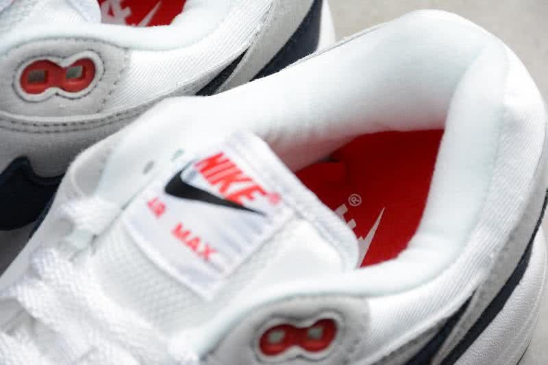  Nike Air Max 1 Black White Shoes Men 7
