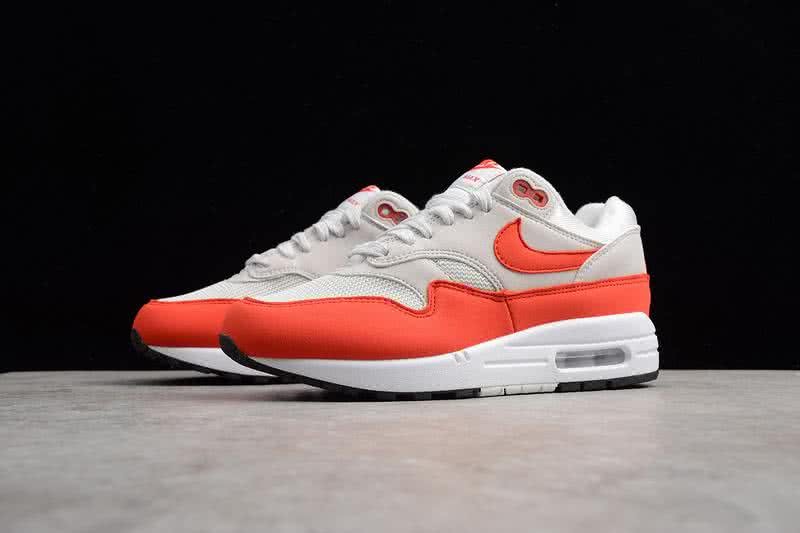  Nike Air Max 1 Red White Shoes Women 3
