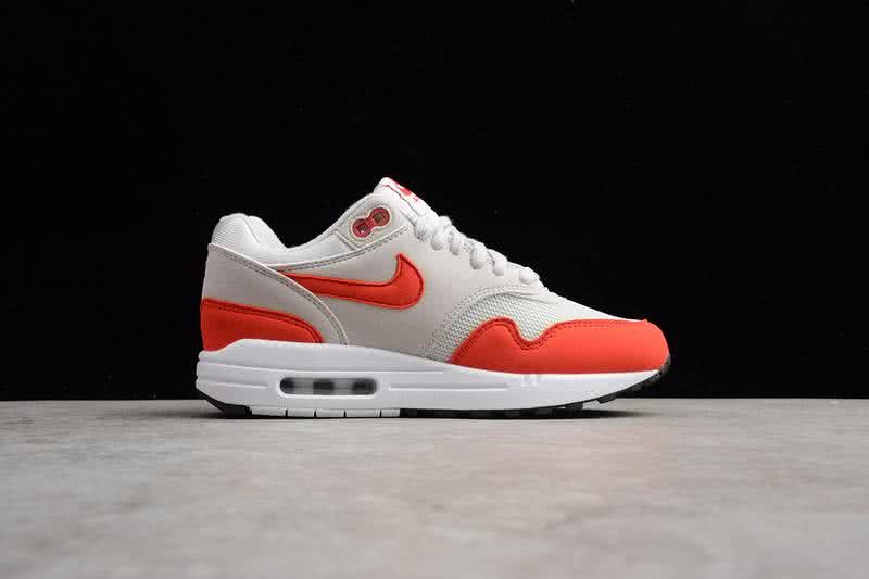  Nike Air Max 1 Red White Shoes Women 4