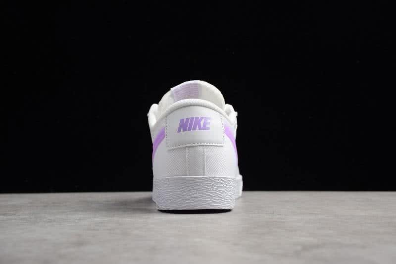 Nike Blazer Low SD Sneakers White Purple Women 7