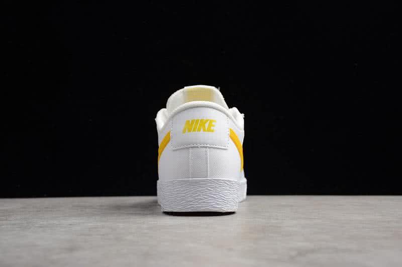 Nike Blazer Low SD Sneakers White Yellow Women 7