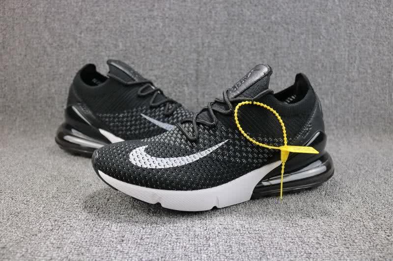 Nike Air Max 270 Men Black Grey Shoes 2