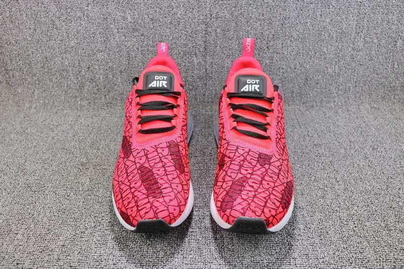 Nike Air Max 270 Red Black Women Men Shoes 4