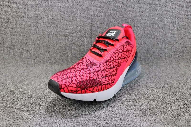 Nike Air Max 270 Red Black Women Men Shoes 6