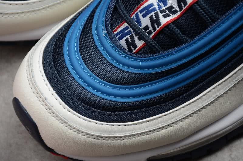 Nike Air Max 97 OG QS Men Women Blue White Shoes  7