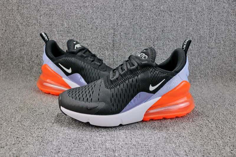 Nike Air Max 270 Black Purple Women Shoes 2