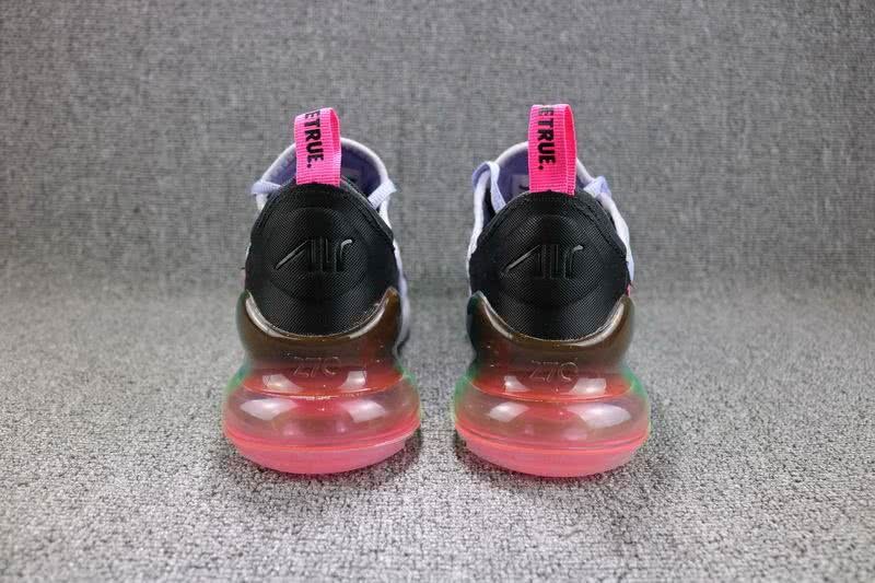 Nike Air Max 270 Black Purple Women Men Shoes 3