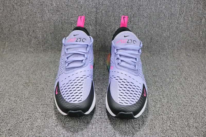 Nike Air Max 270 Black Purple Women Men Shoes 4