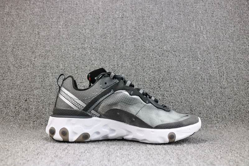 Air Max Undercover x Nike Upcoming React Element Grey Black Shoes Men Women 6