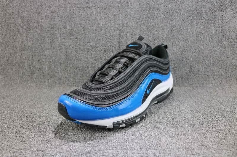 Nike Air Max 97 OG QS Women Men Black Blue Shoes 6
