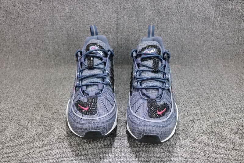 Supreme x Nike Air Max98 Men Grey Shoes 4