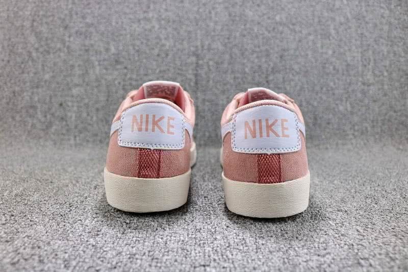 Nike Blazer Low SD Sneakers Suede Pink White Women 4