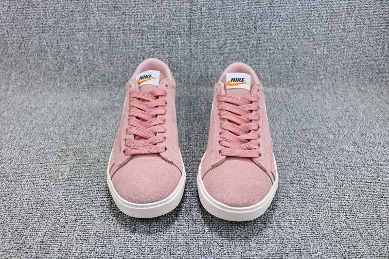 Nike Blazer Low SD Sneakers Suede Pink White Women 5