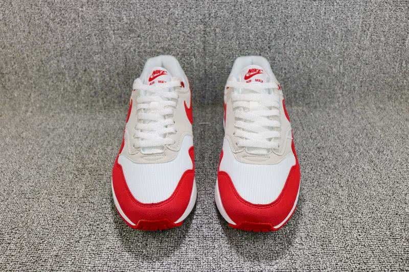  Nike Air Max 1 OG White Red Shoes Men 5
