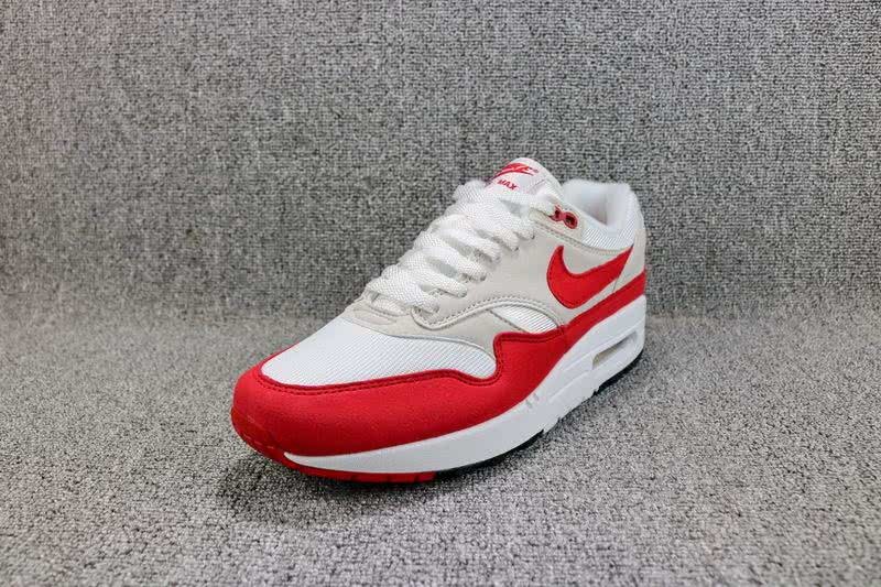  Nike Air Max 1 OG White Red Shoes Men 6