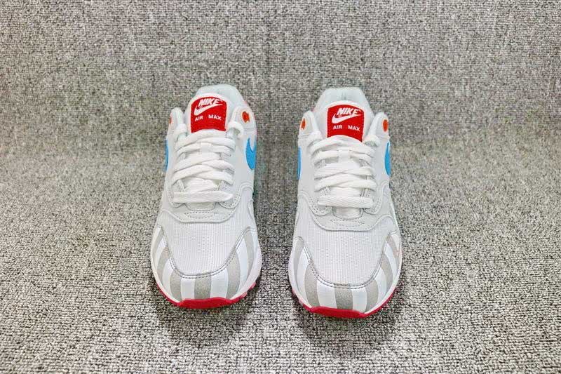  Nike Air Max 1 Parra White Shoes Men Women 5