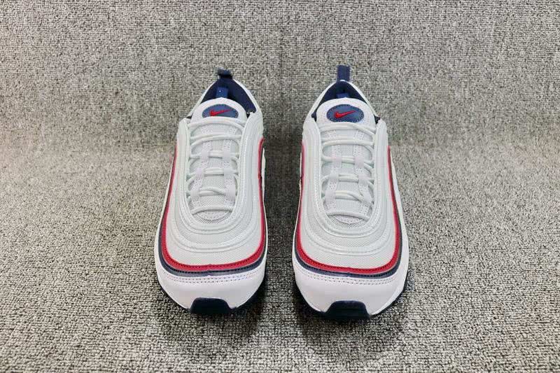 Nike Air Max 97 OG QS Women Men White Red Shoes 4