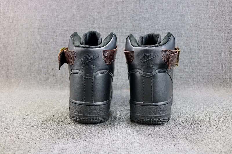Nike Hermes air  force 1S Shoes Black Men 3