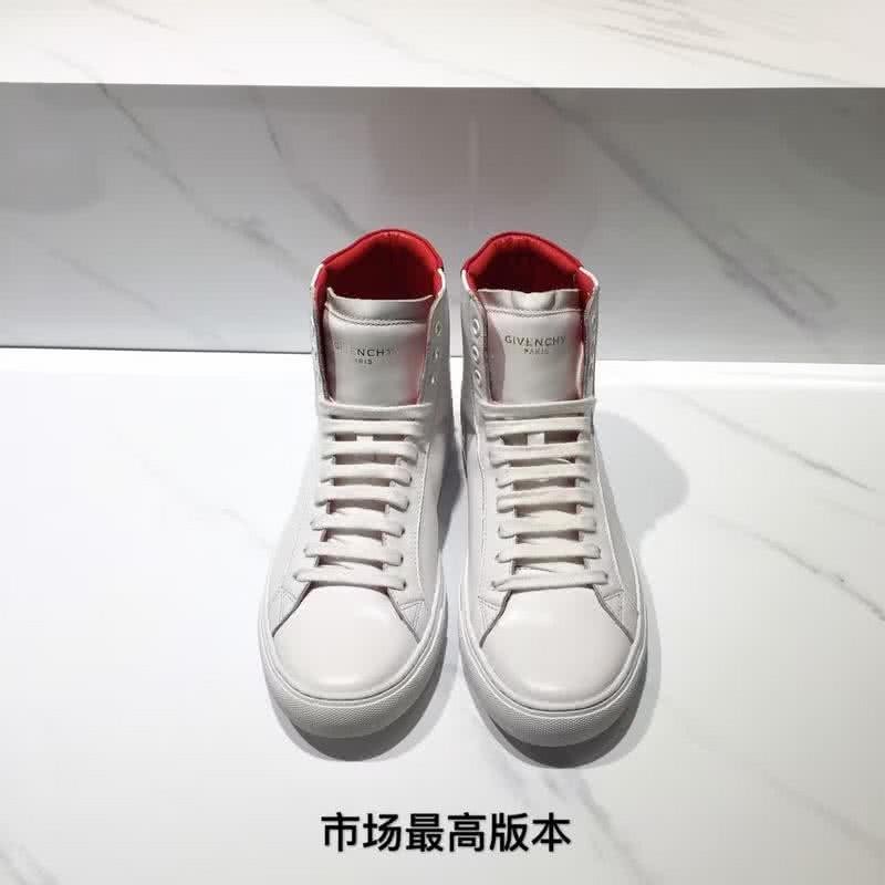 Givenchy Sneakers High Top White Red Men 2