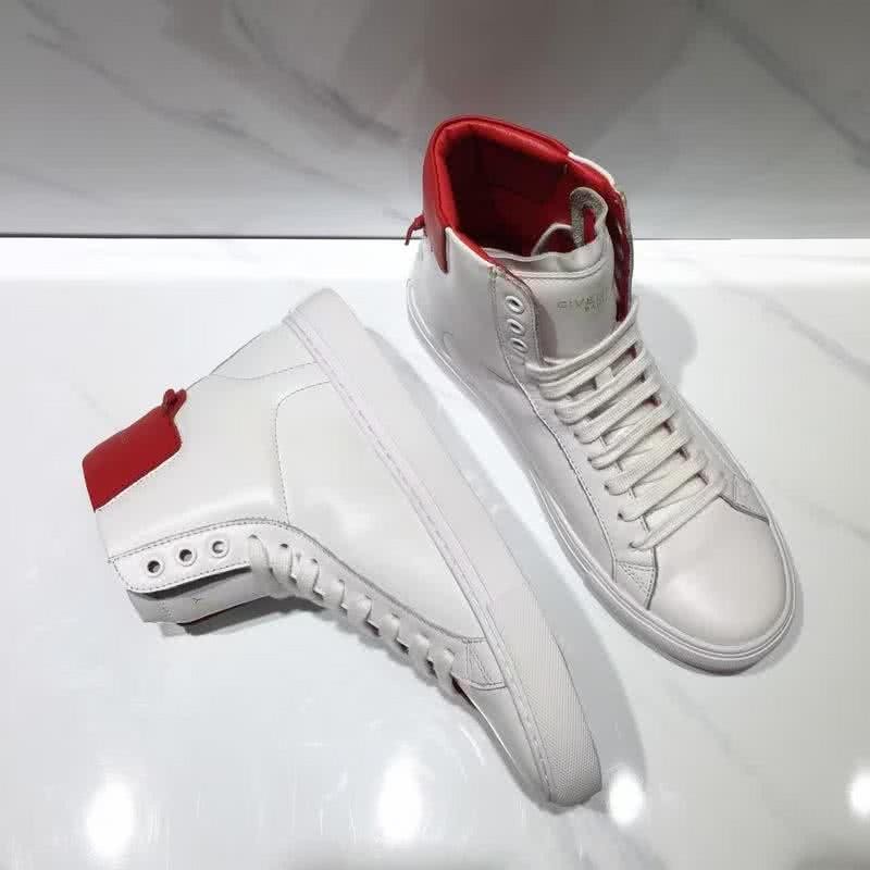 Givenchy Sneakers High Top White Red Men 4