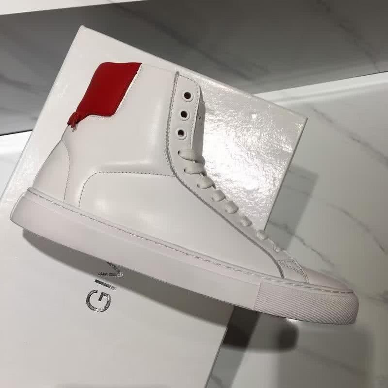Givenchy Sneakers High Top White Red Men 7
