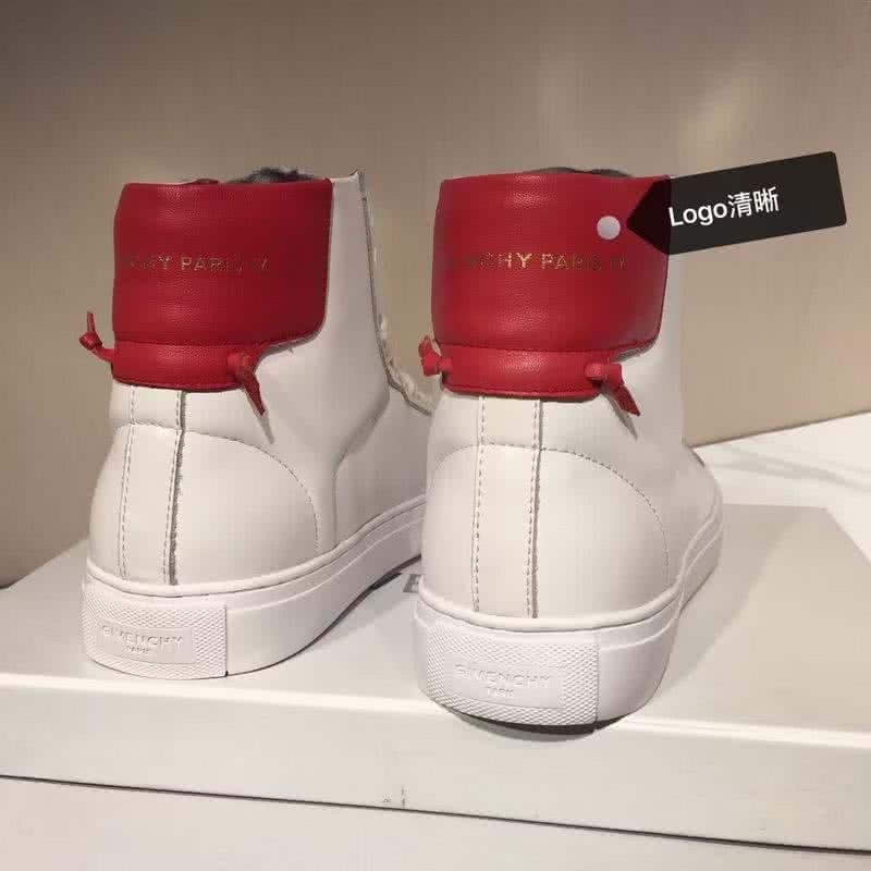 Givenchy Sneakers High Top White Red Men 8