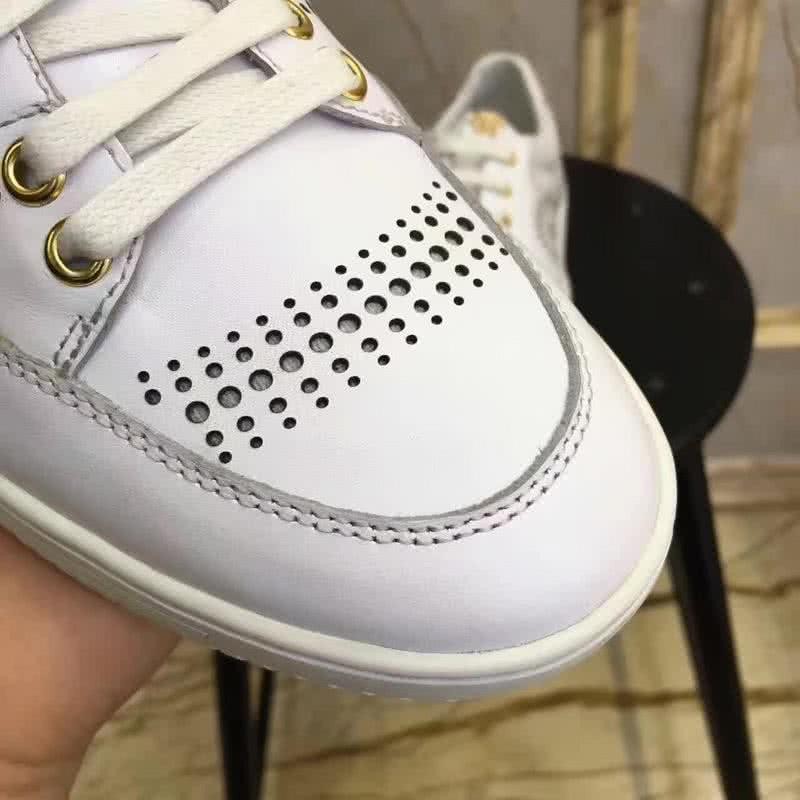 Versace Top Quality Casual Shoes Sheepskin Lining White Men 3